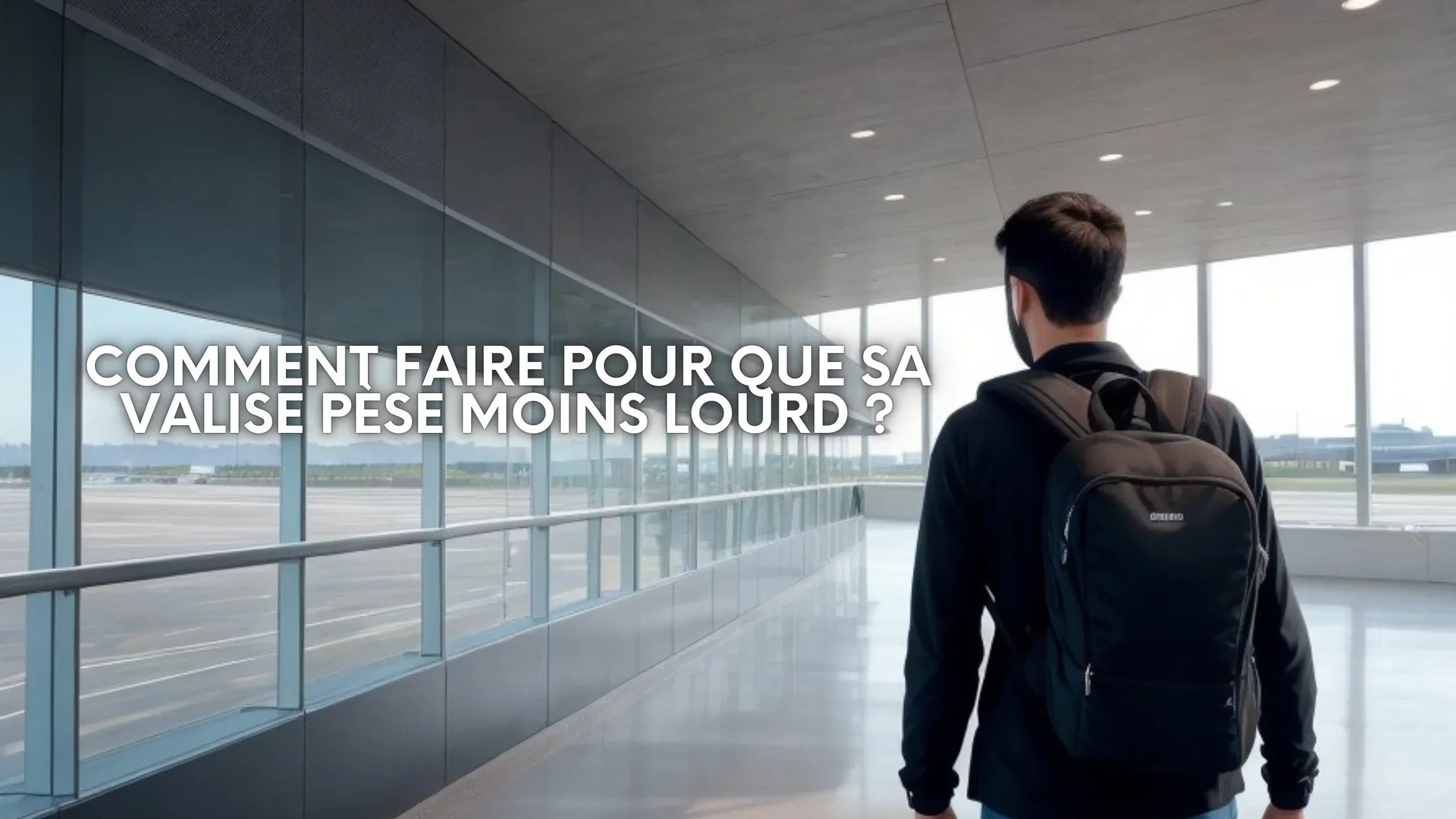 Comment faire pour que sa valise pèse moins lourd ?