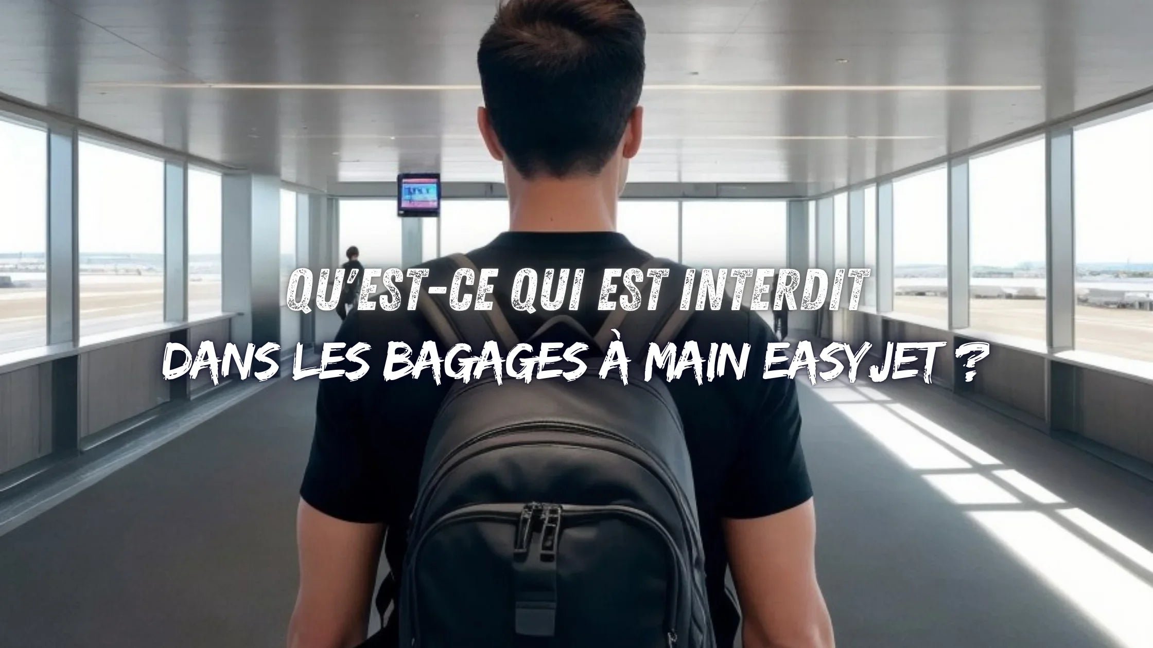 Qu'est-ce qui est interdit dans les bagages à main easyJet ?