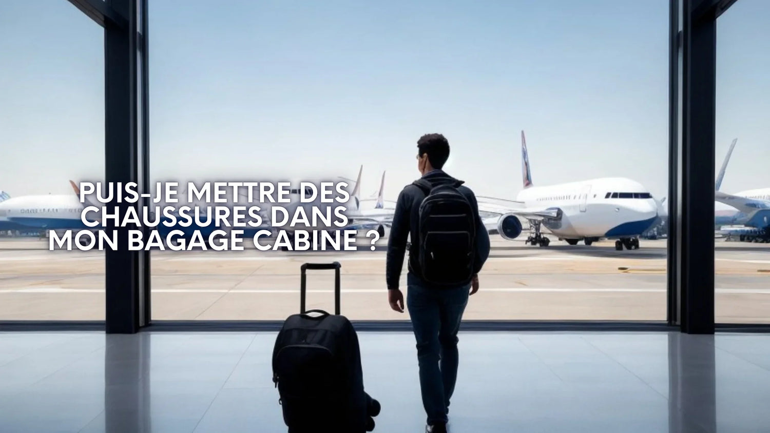 Puis-je mettre des chaussures dans mon bagage cabine ?