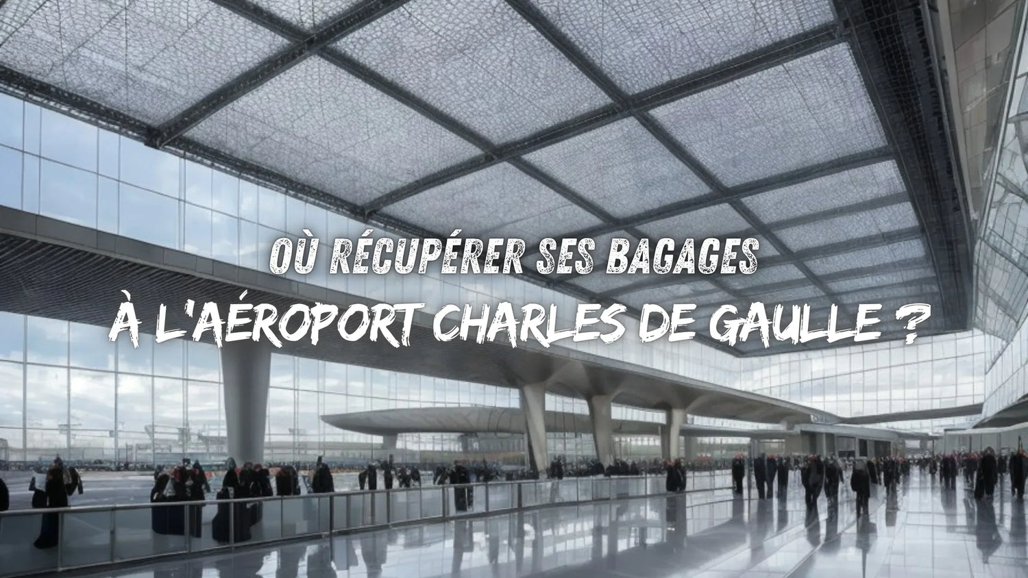 Où récupérer ses bagages à l'aéroport Charles de Gaulle ?