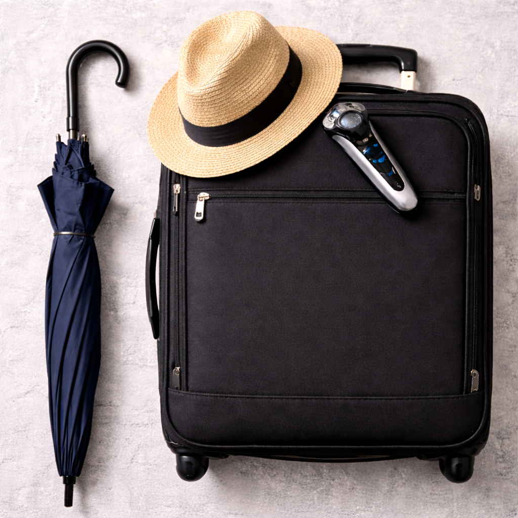 Peut-on mettre un parapluie dans un bagage cabine