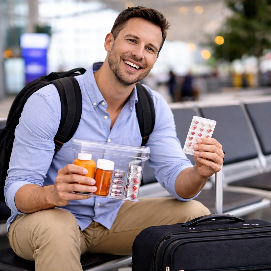 Peut-on emmener des médicaments en bagage cabine