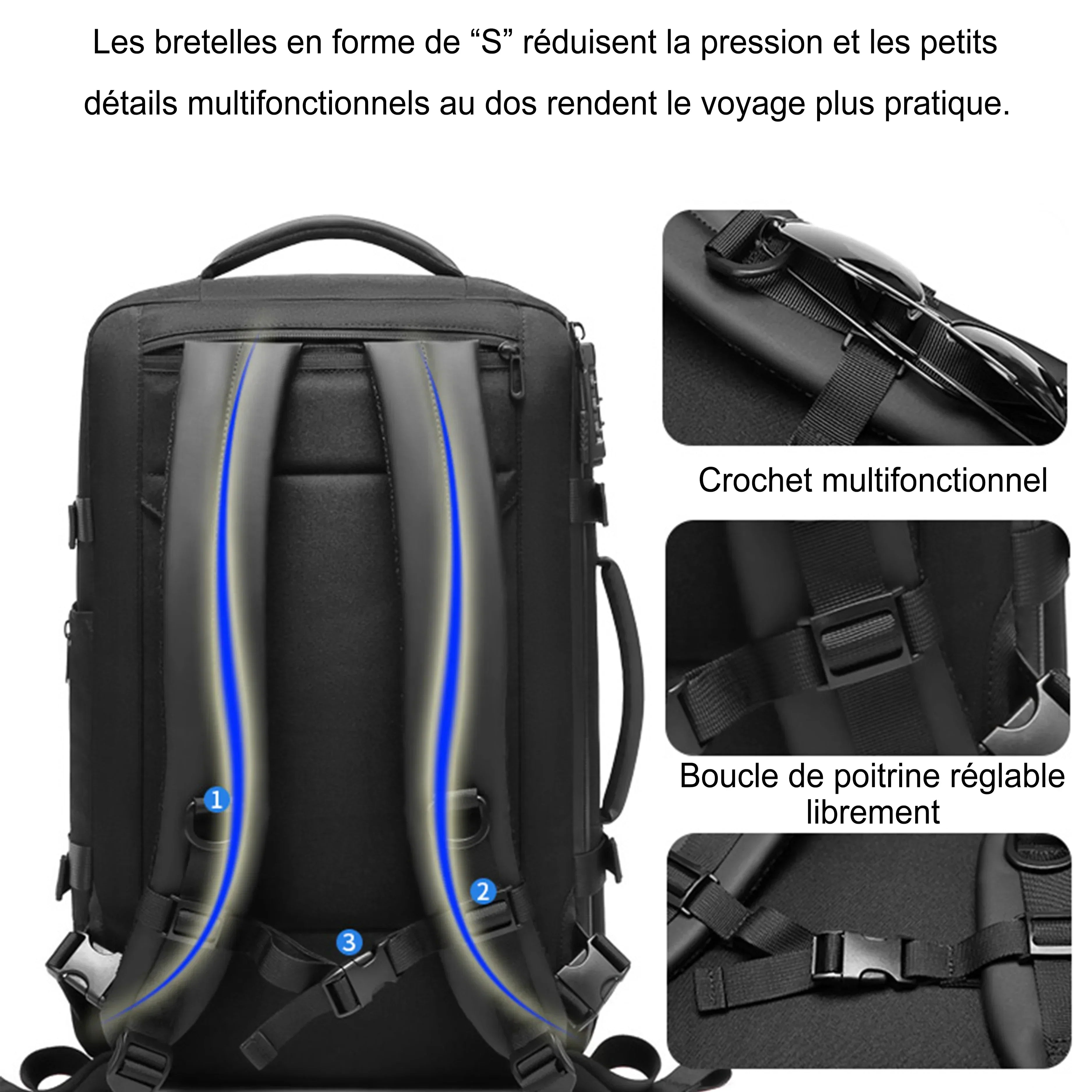Sac à Dos Femme Voyage Cabine