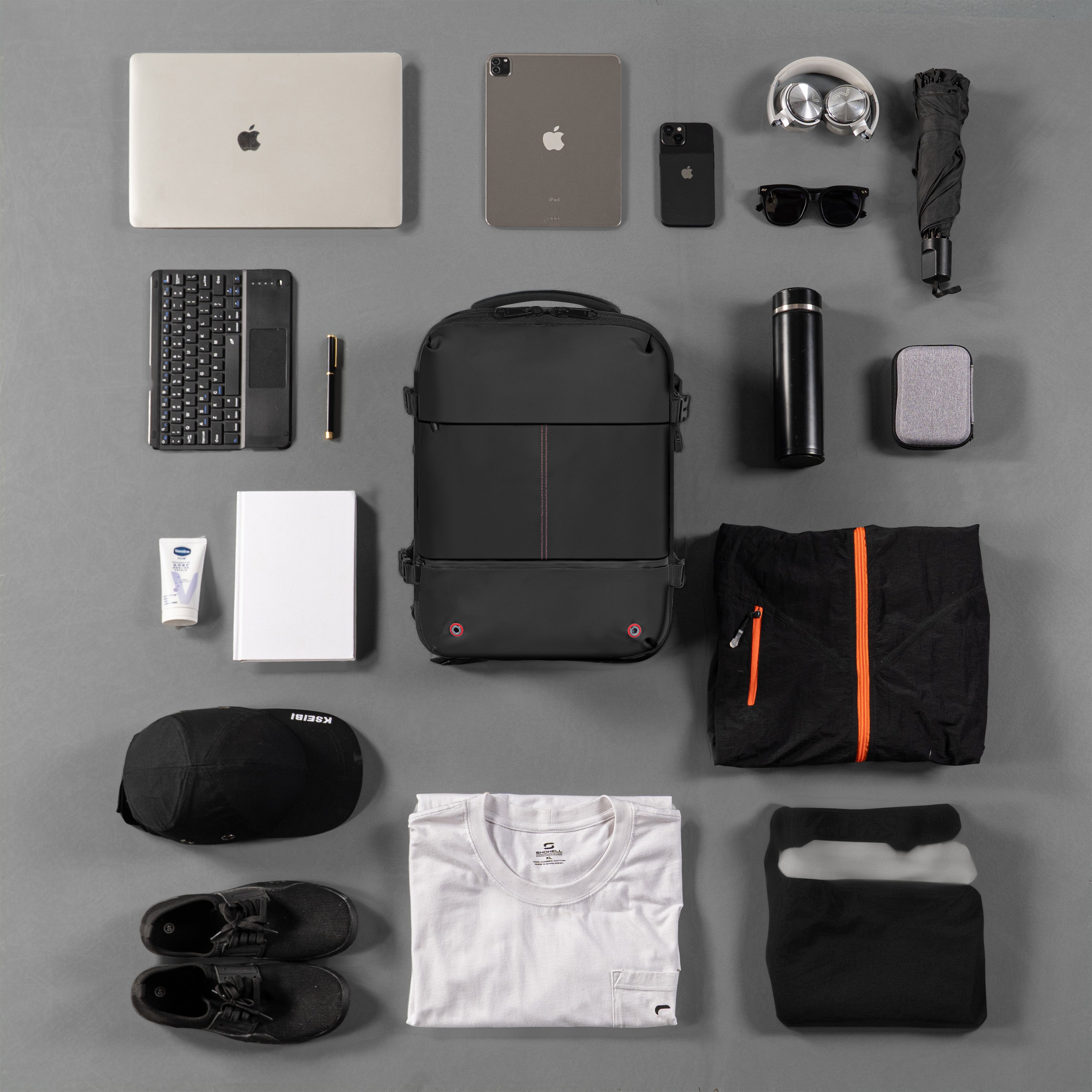 Sac à dos cabine à compression sous vide - Extensible - 40L