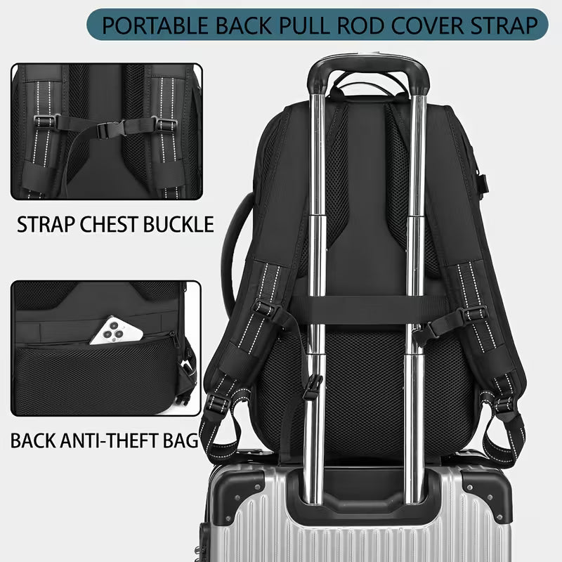 Sac à dos cabine - système compression sous vide