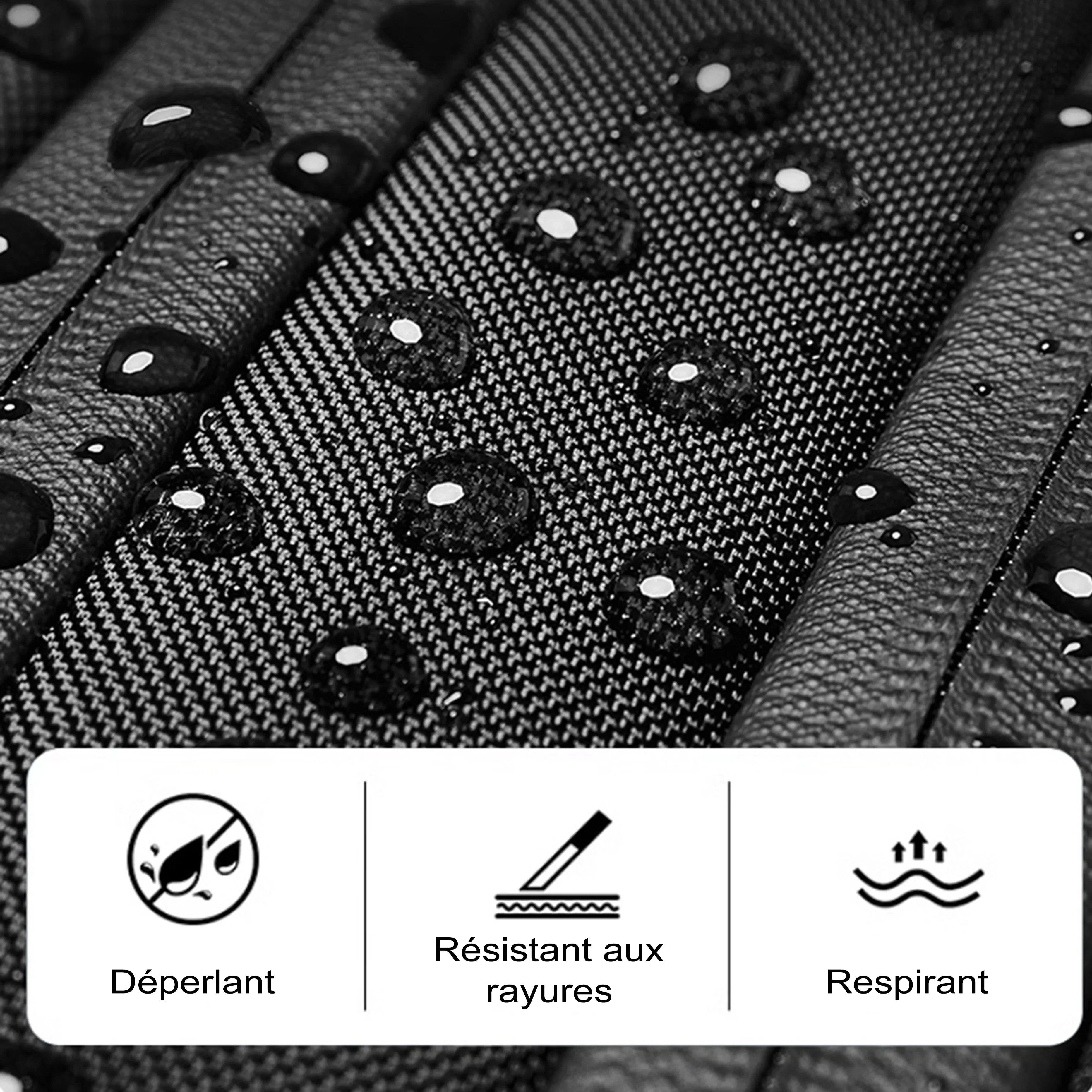 Sac à dos à roulette à compression sous vide