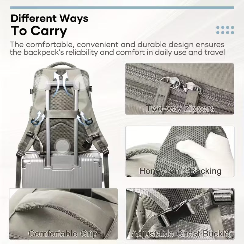 Sac à dos cabine à compression sous vide - compact