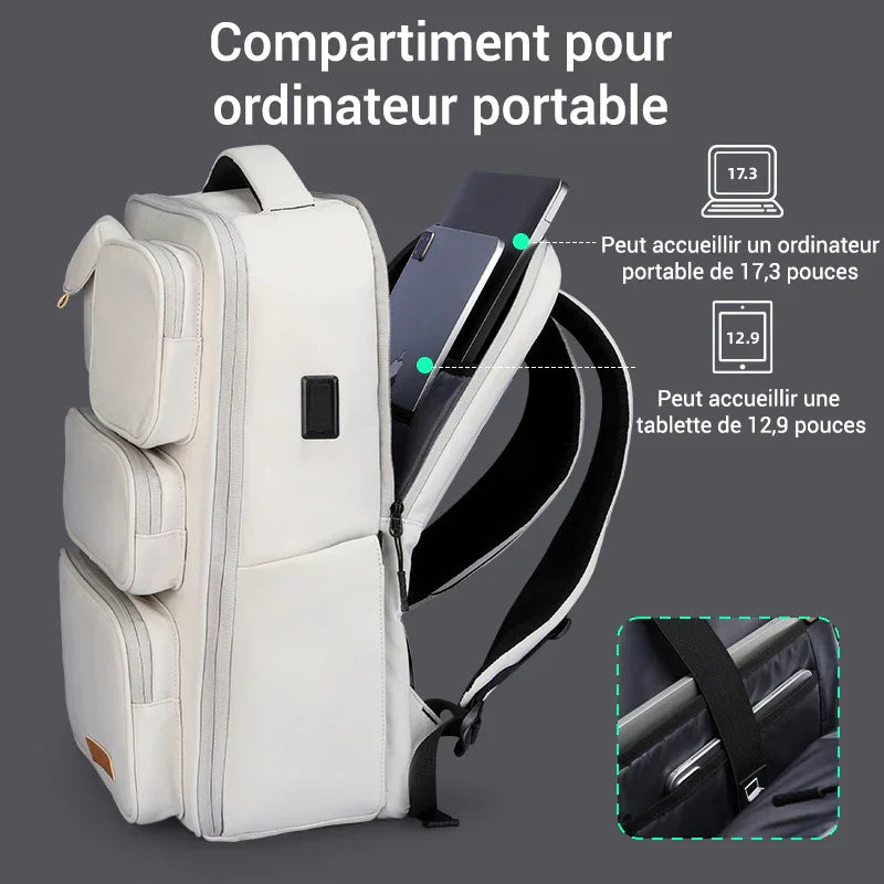 Sac à dos cabine pour ordinateur