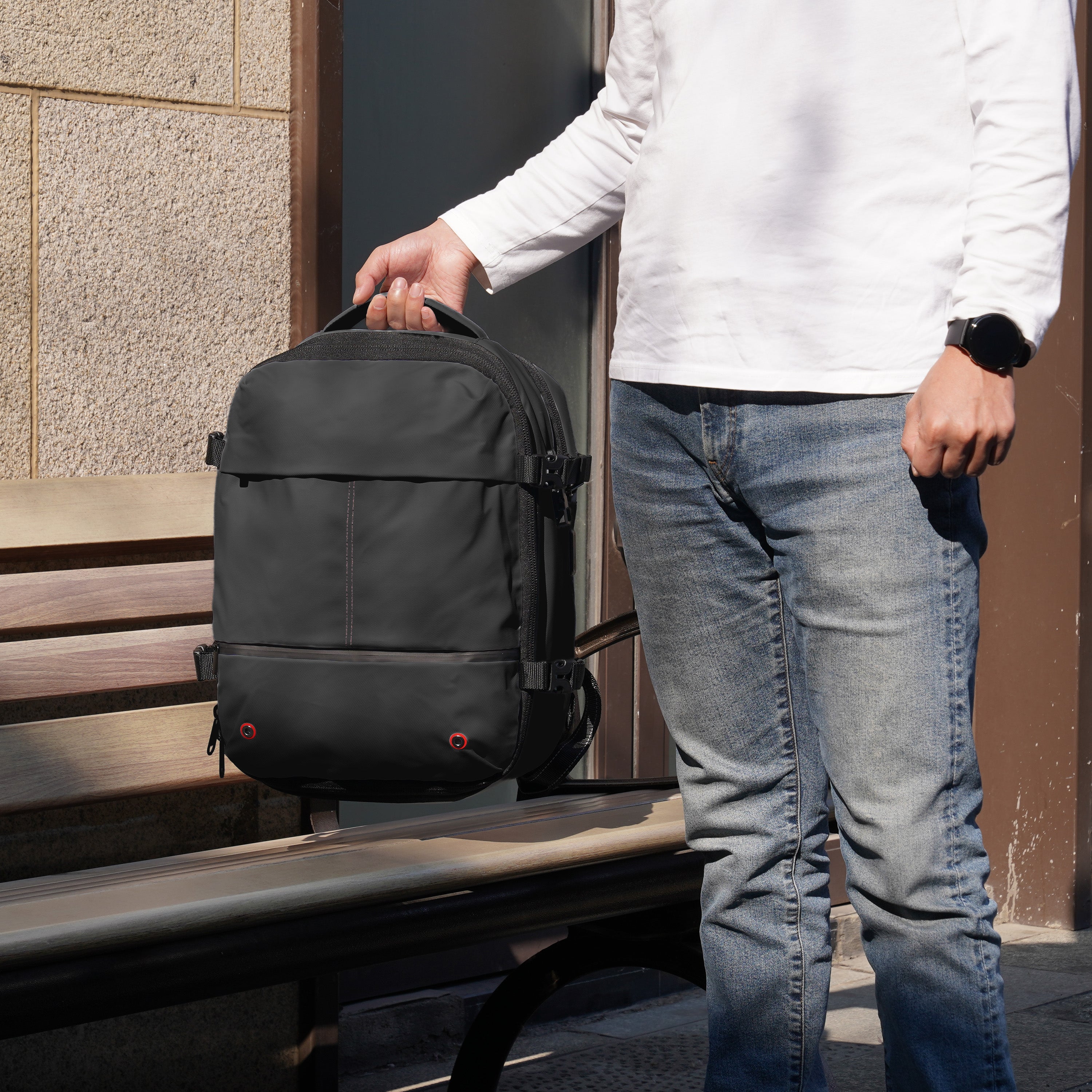 Sac à dos cabine à compression sous vide - Extensible - 40L