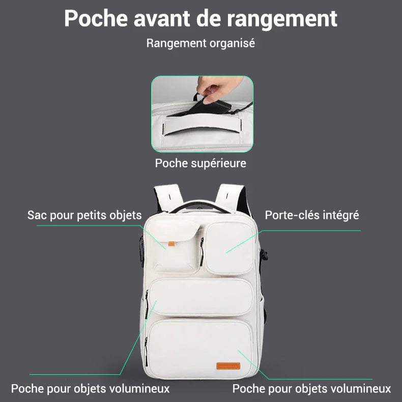 Sac à dos cabine pour ordinateur