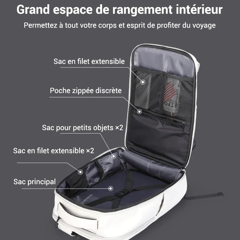 Sac à dos cabine pour ordinateur