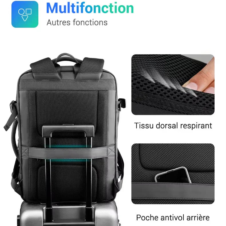 Sac à Dos Cabine Avion Port Usb