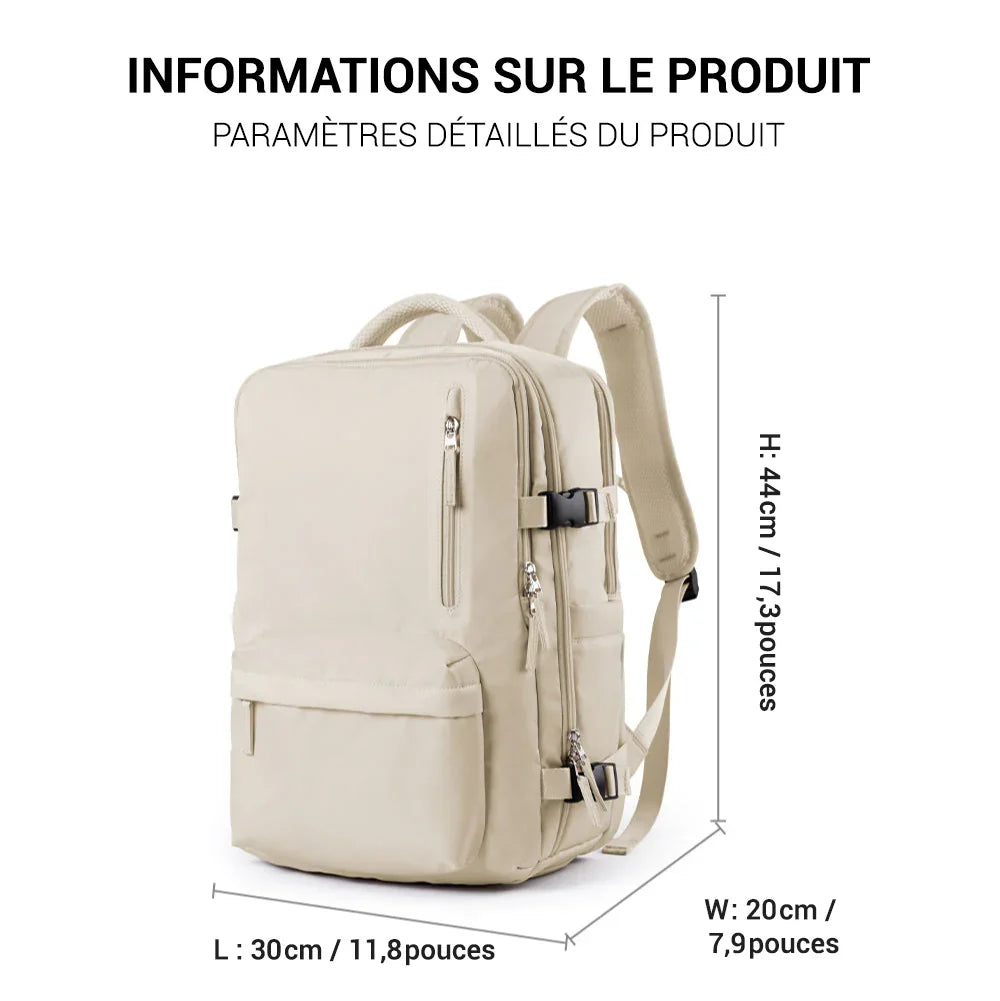 Sac à Dos Voyage Avion Femme