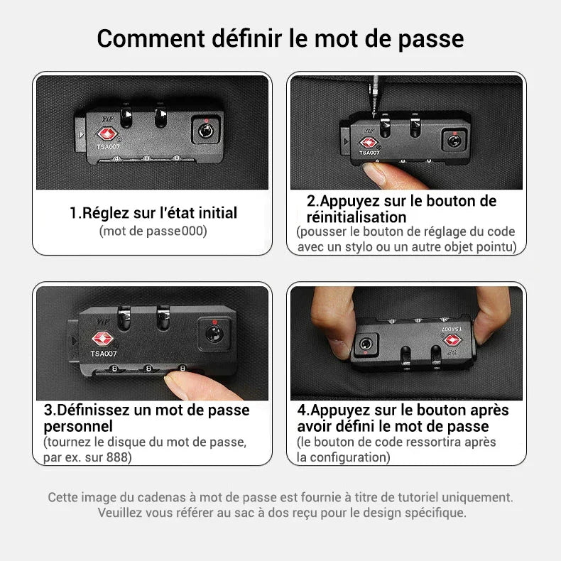 Sac à dos cabine à compression sous vide - Extensible - 40L