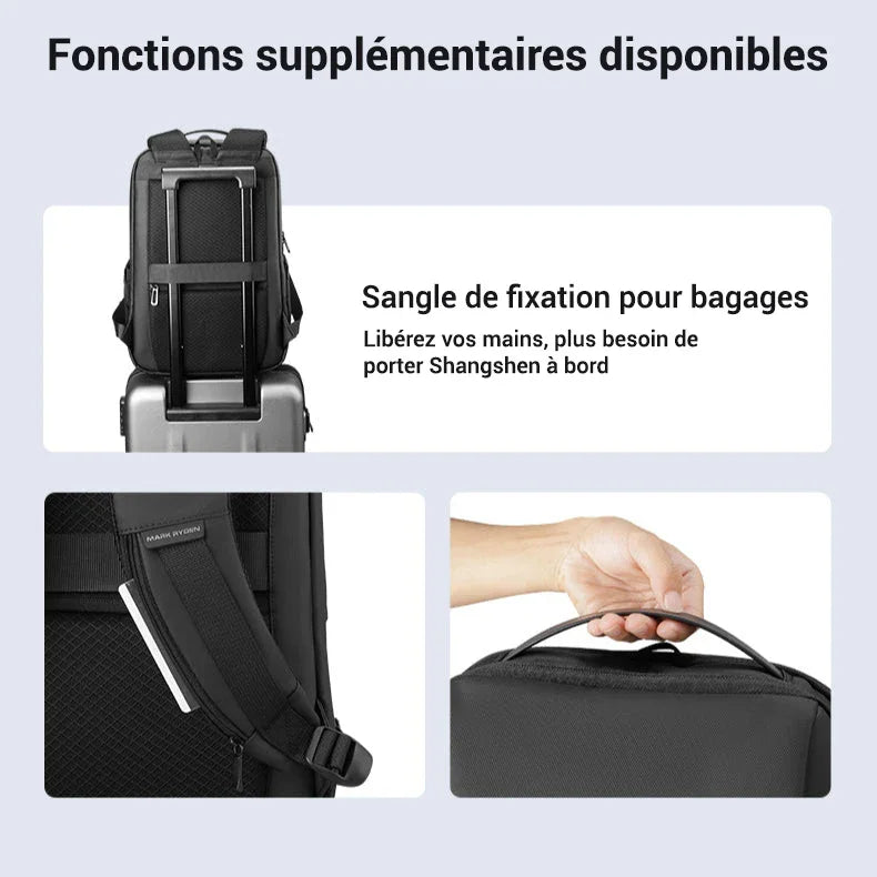 Sac à dos cabine - USB intégrée