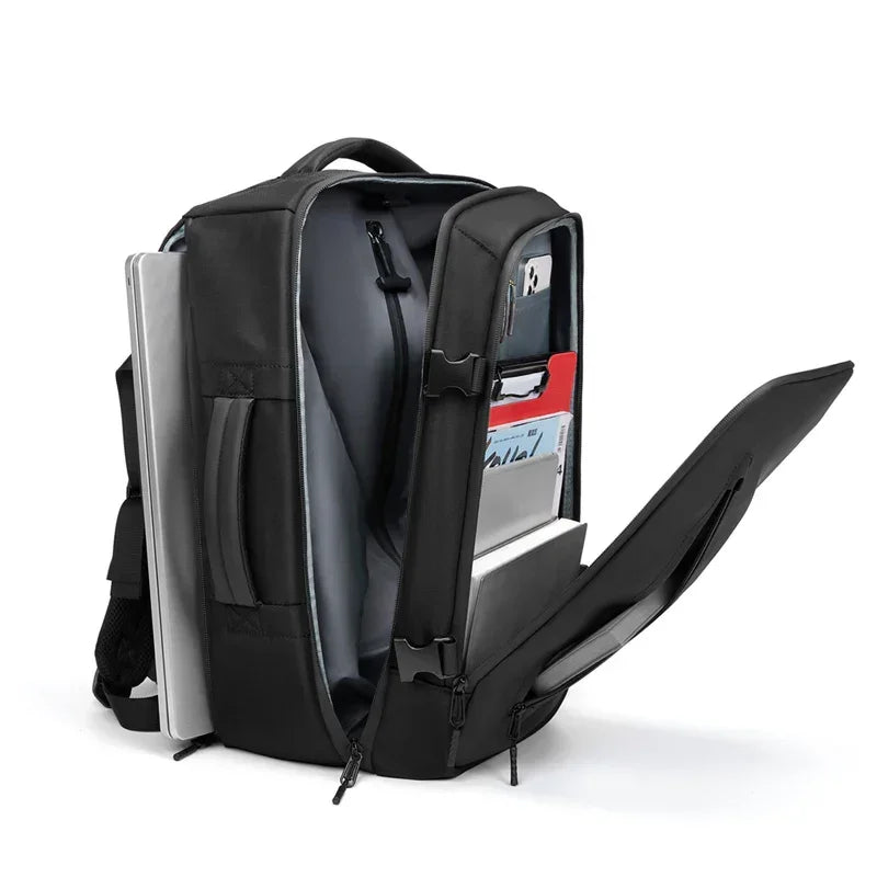 Sac à dos de voyage cabine - système de compression sous vide intégré