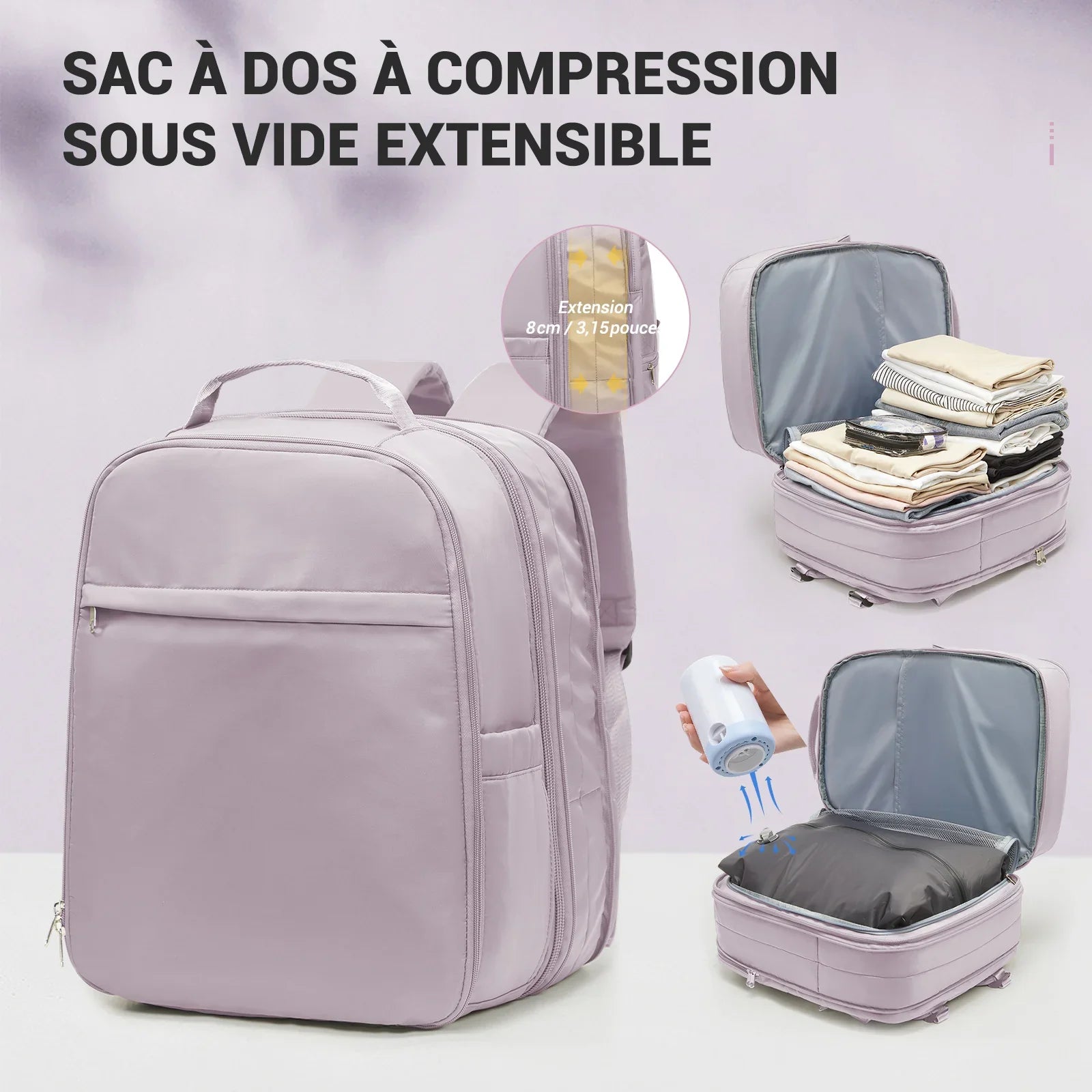Sac a Dos de Compression Voyage