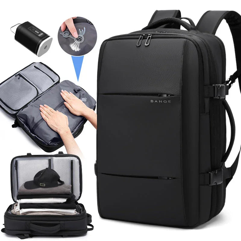 Bagage de voyage combiné gris Prestolock, valise, sac à dos
