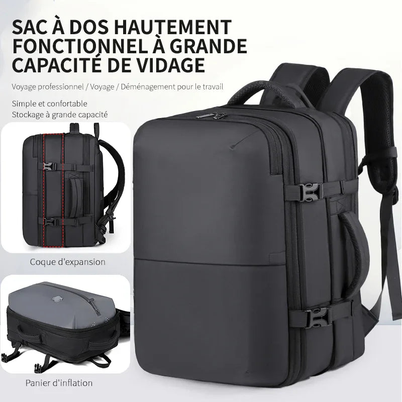 Sac à dos à compression sous vide - Format cabine