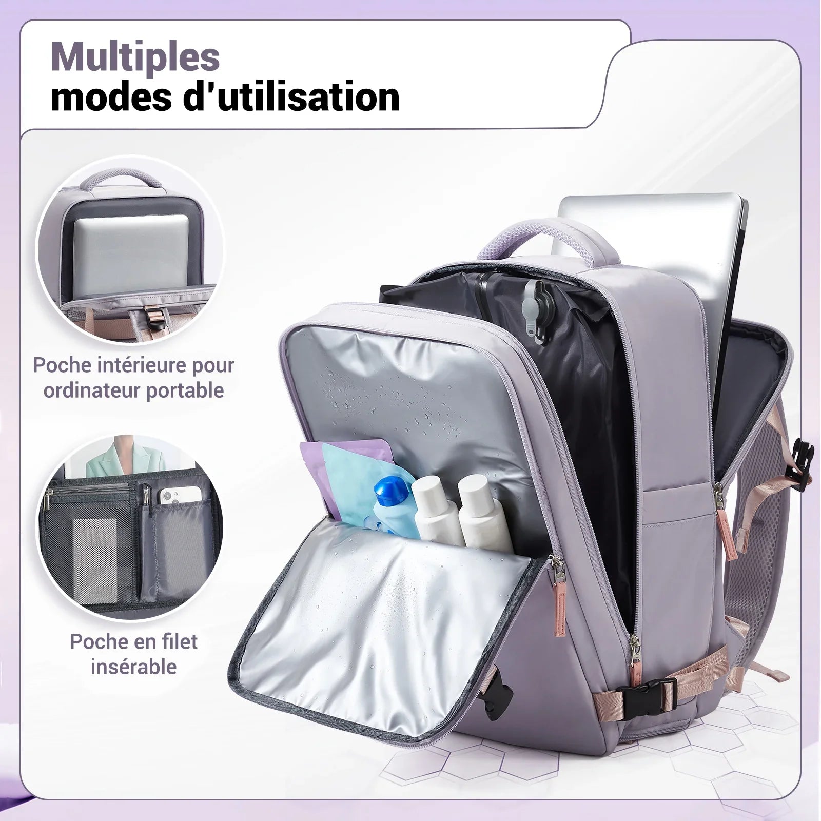 Sac a Dos Avec Compression Sous Vide