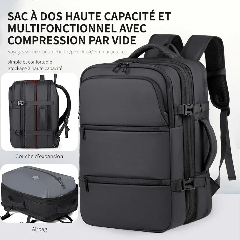 Sac à dos cabine à compression sous vide - Extensible