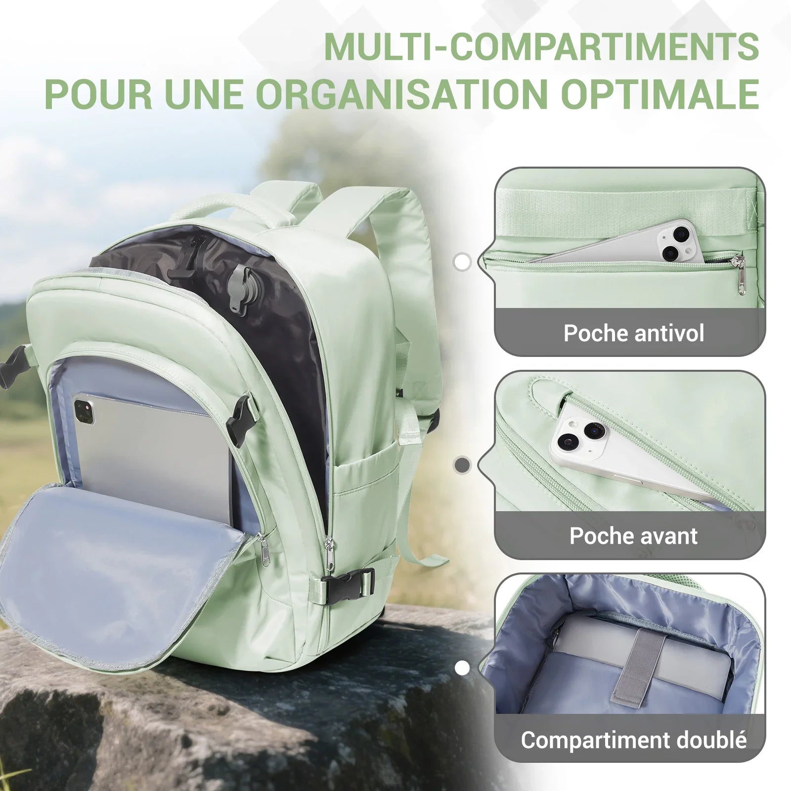 Sac A Dos Cabine Compressible