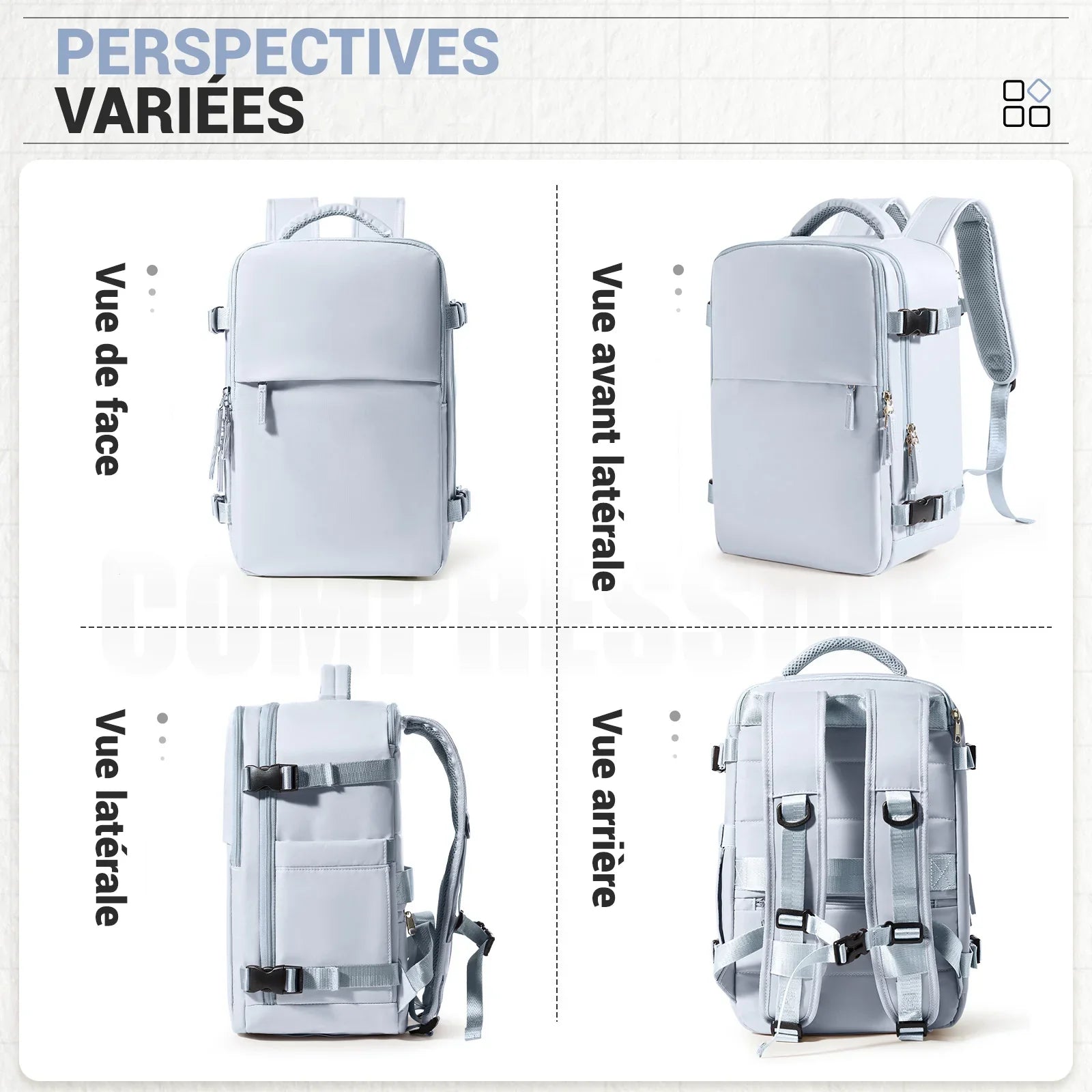 Sac a Dos Compression Voyage