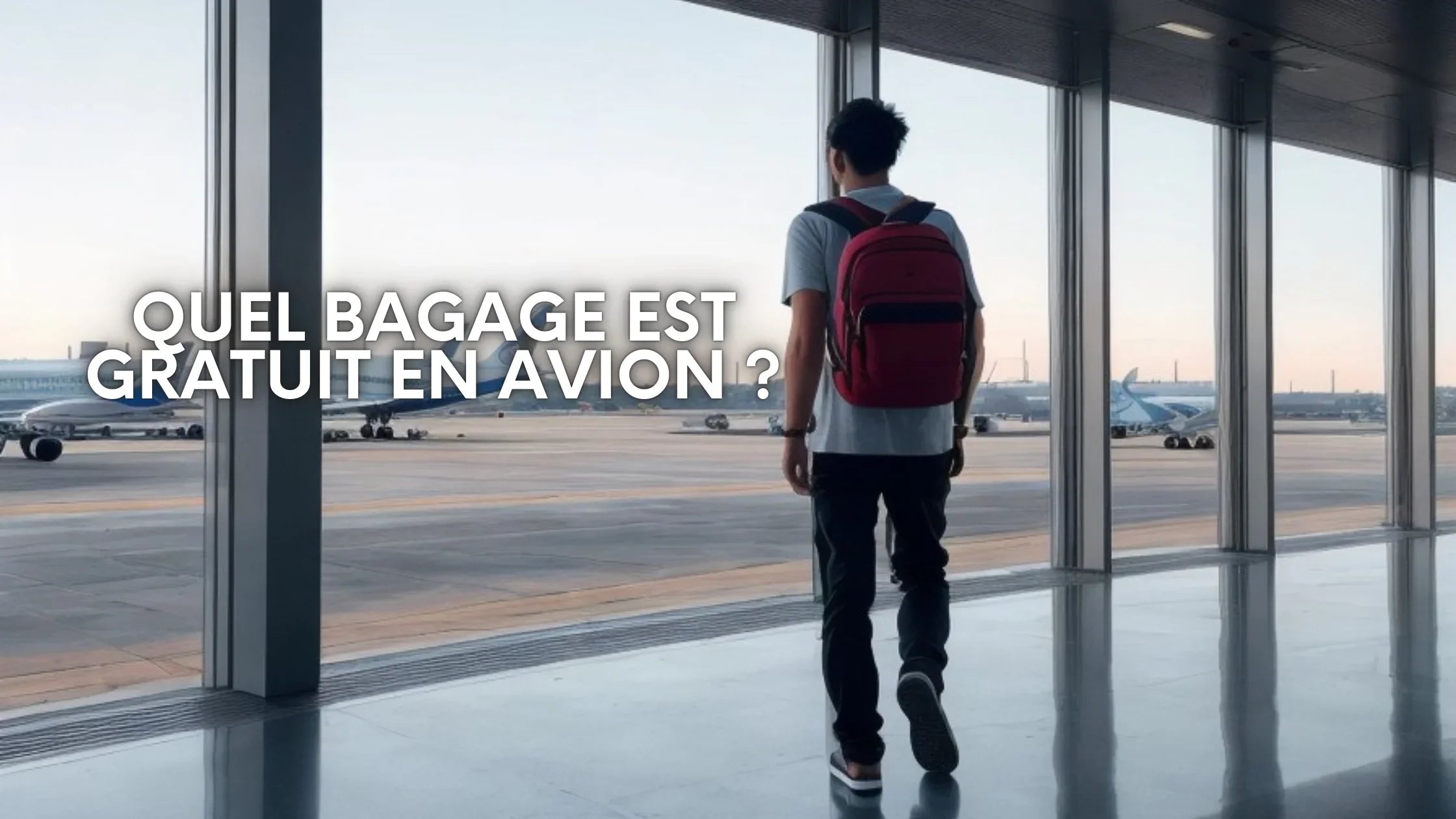 Quel bagage est gratuit en avion ? Image