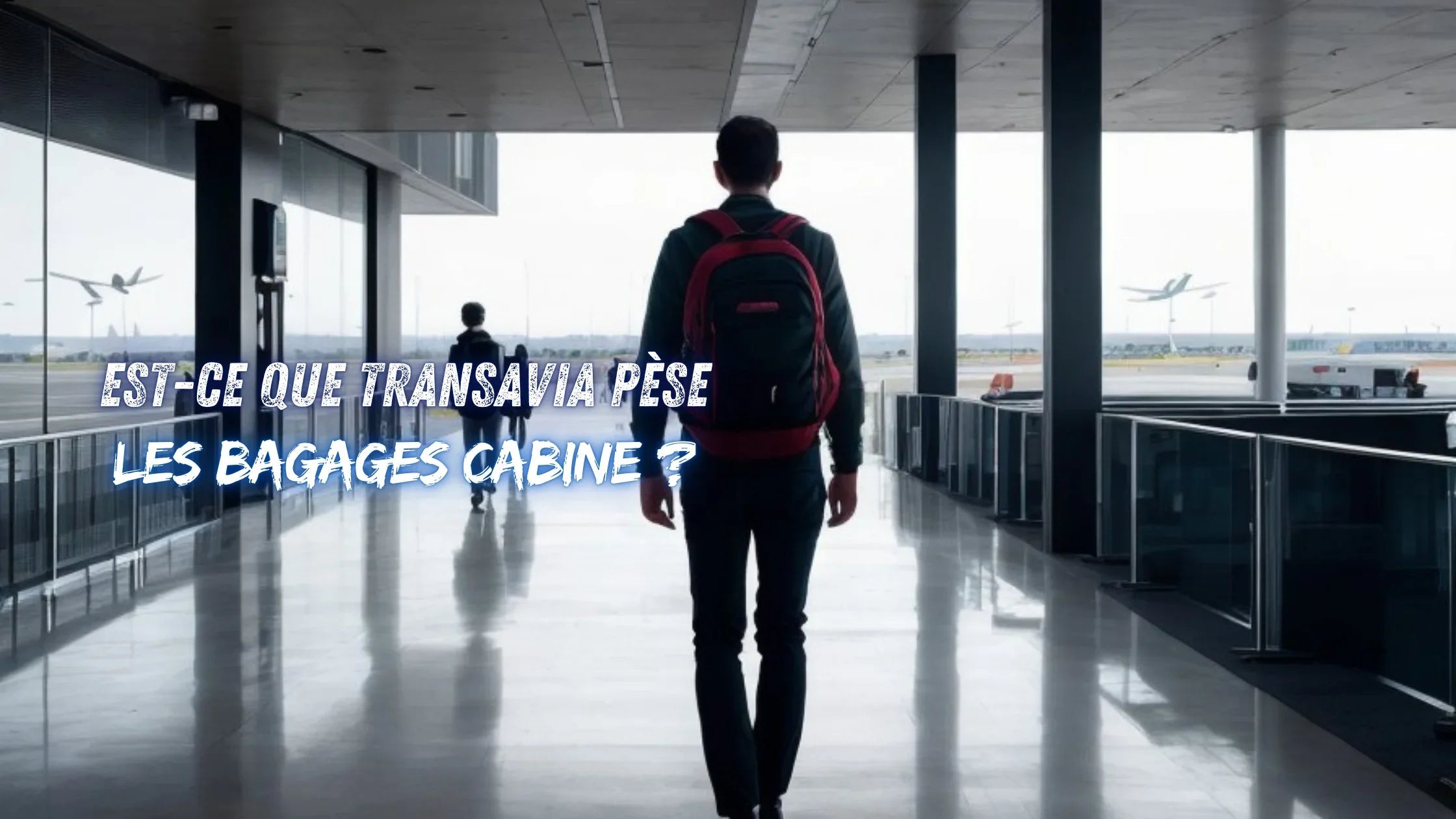 Est-ce que Transavia pèse les bagages cabine ? Image
