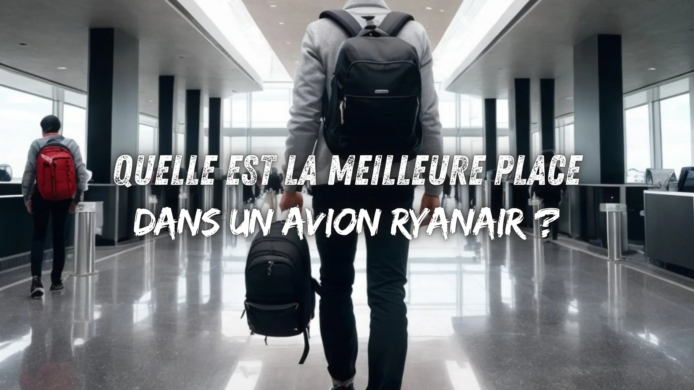 Quelle est la meilleure place dans un avion Ryanair ? Image
