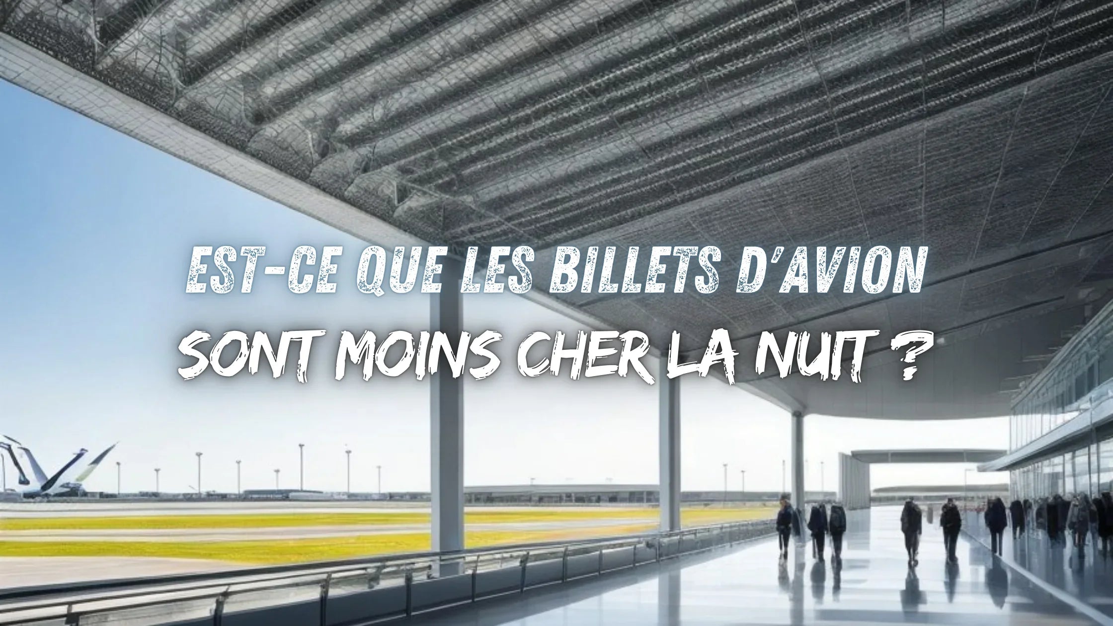 Est-ce que les billets d'avion sont moins cher la nuit ? Image