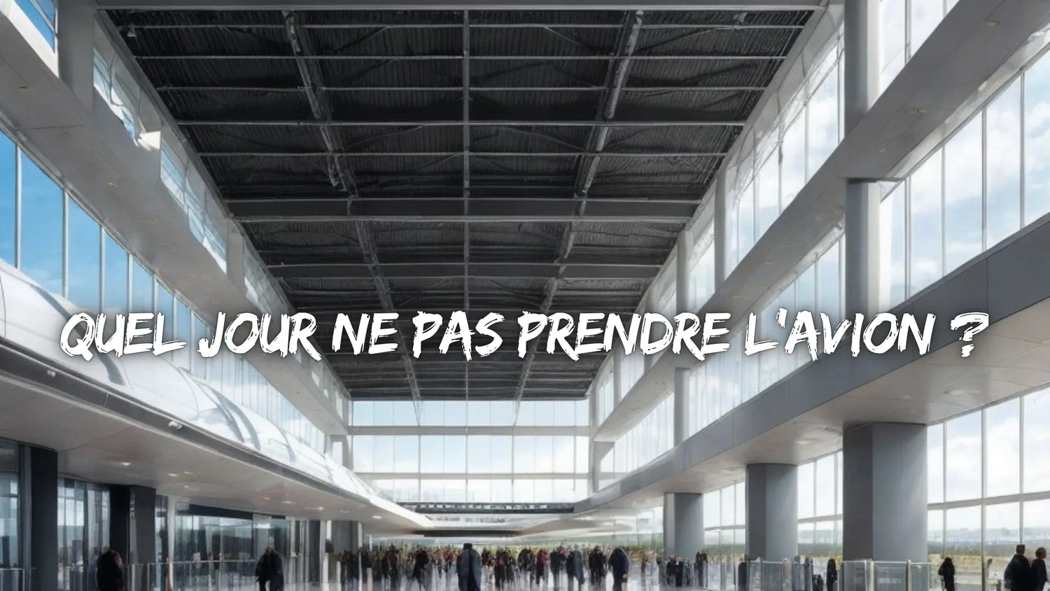 Quel jour ne pas prendre l'avion ?