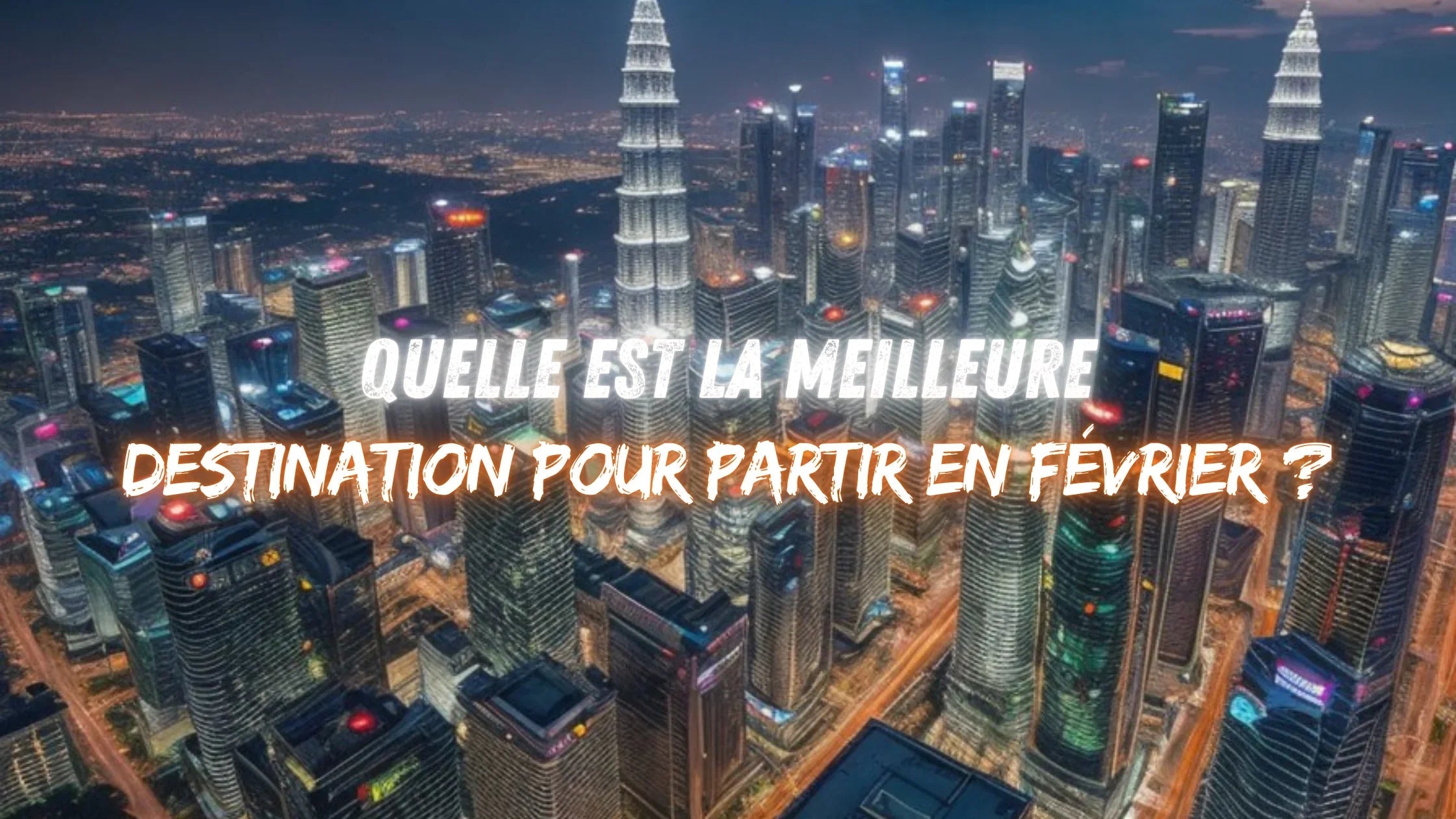 Quelle est la meilleure destination pour partir en février ? Image