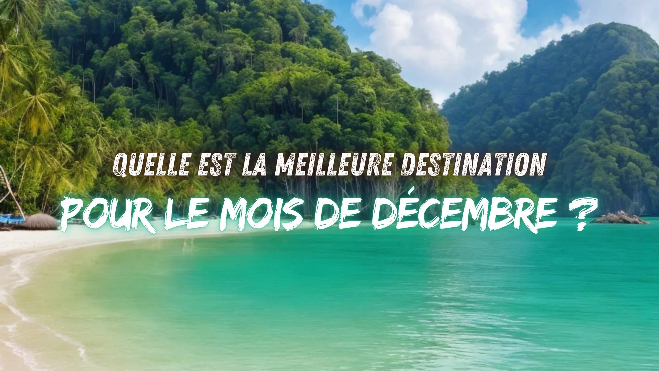 Quelle est la meilleure destination pour le mois de décembre ? Image