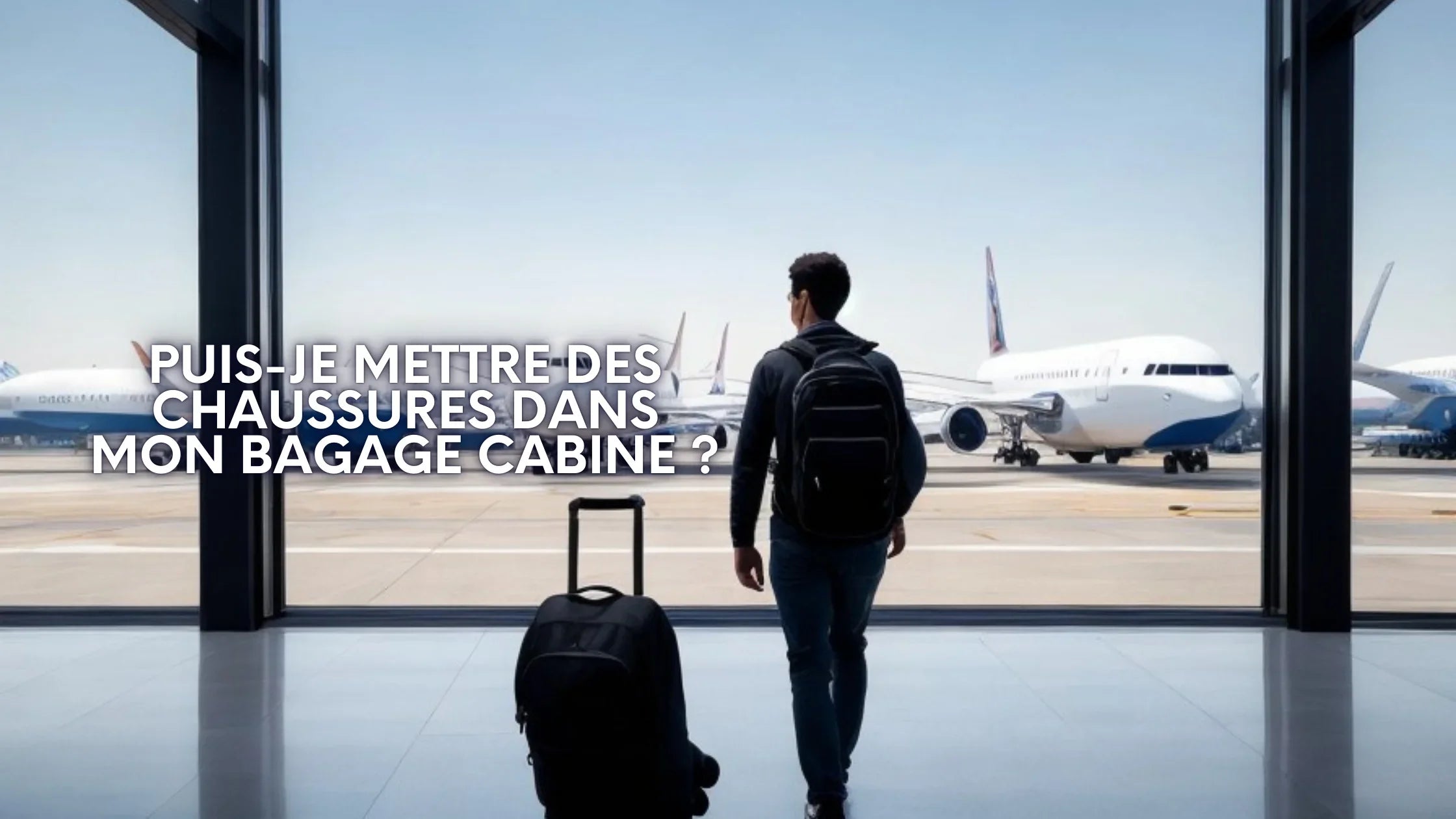 Puis-je mettre des chaussures dans mon bagage cabine ? Image
