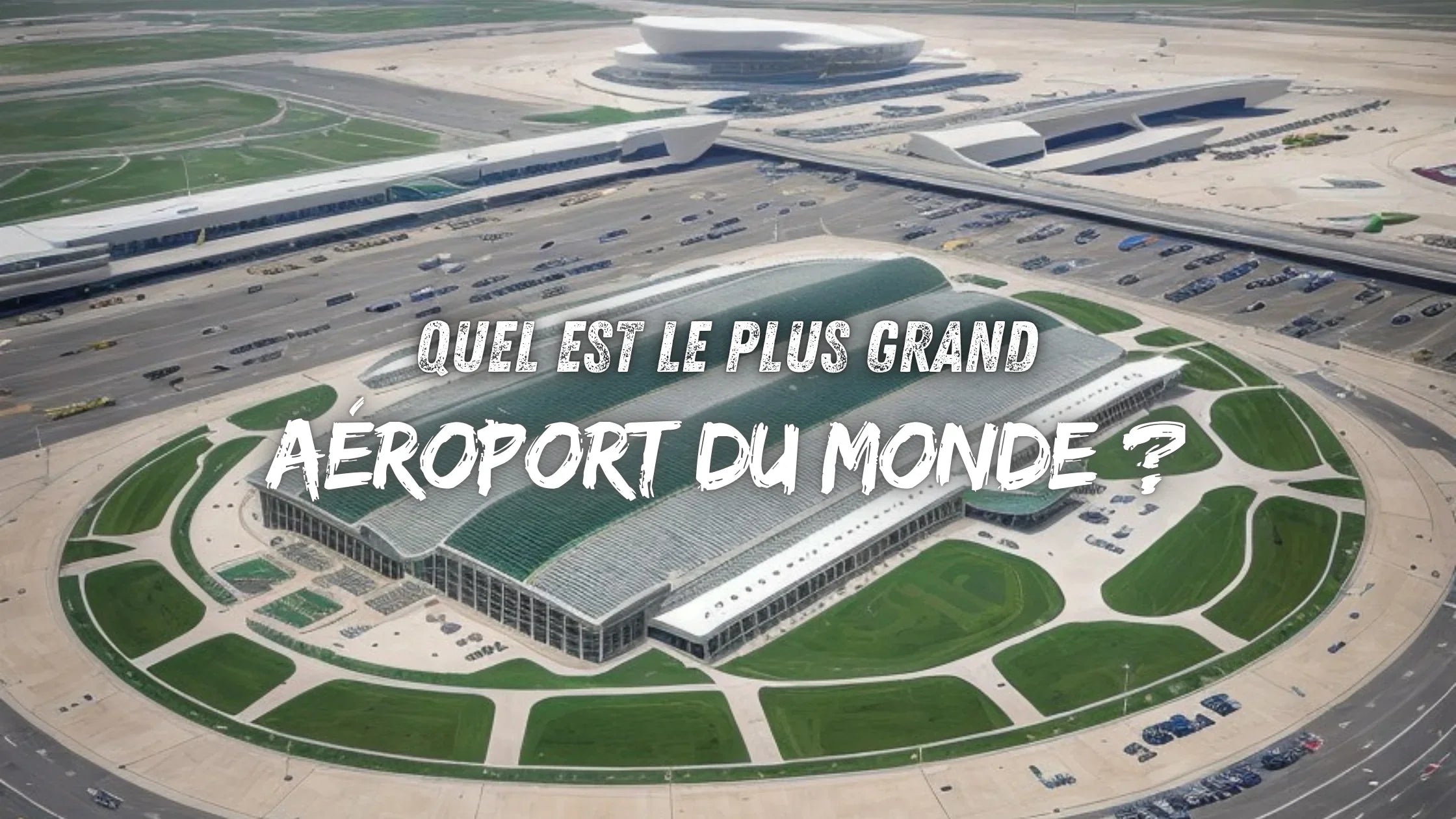 Quel est le plus grand aéroport du monde ? Image