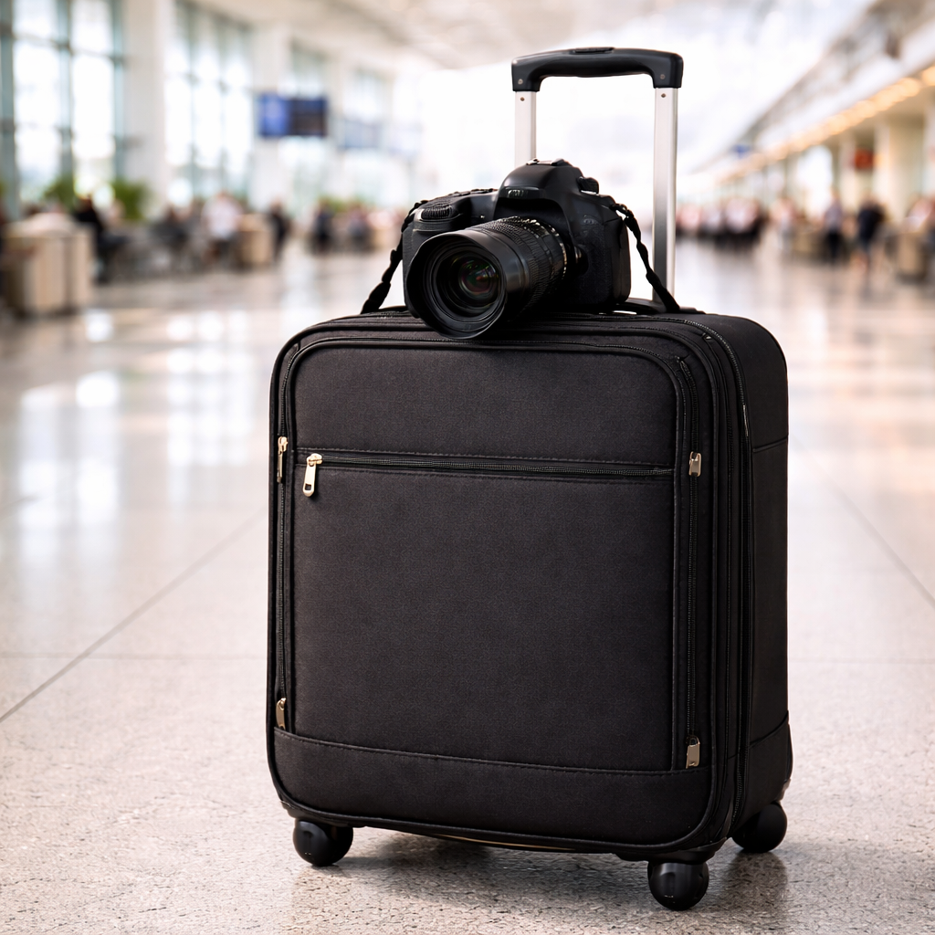 Peut-on prendre un appareil photo en bagage cabine Image