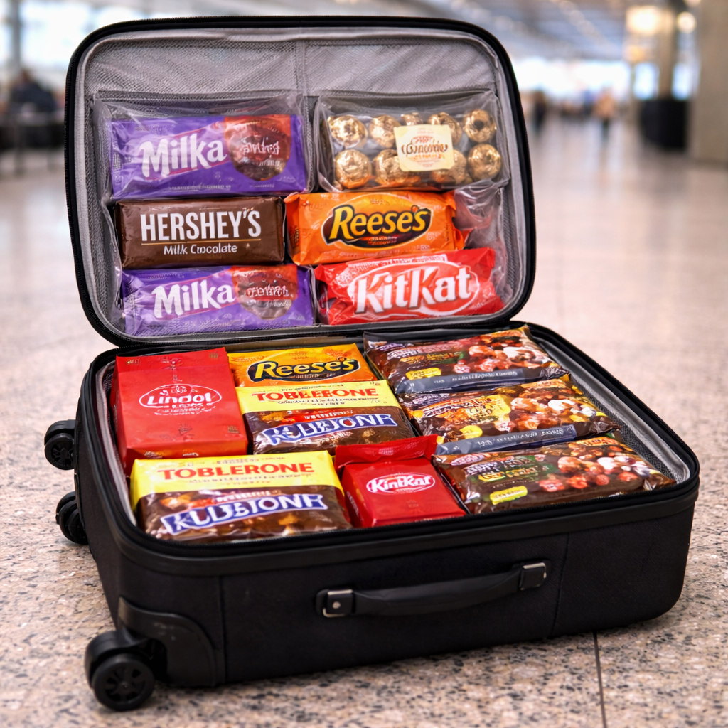 Peut-on mettre du chocolat dans un bagage à main Image