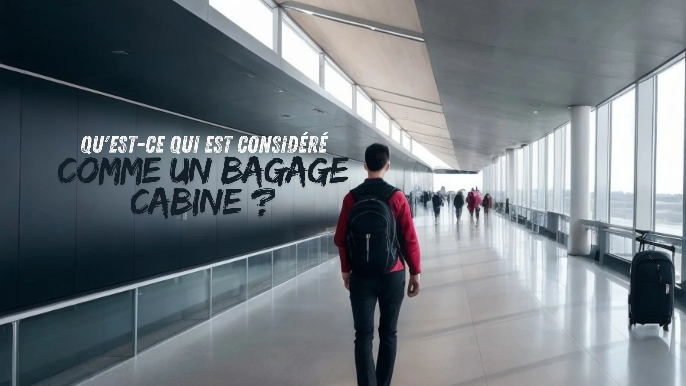 Qu'est-ce qui est considéré comme un bagage cabine ? Image