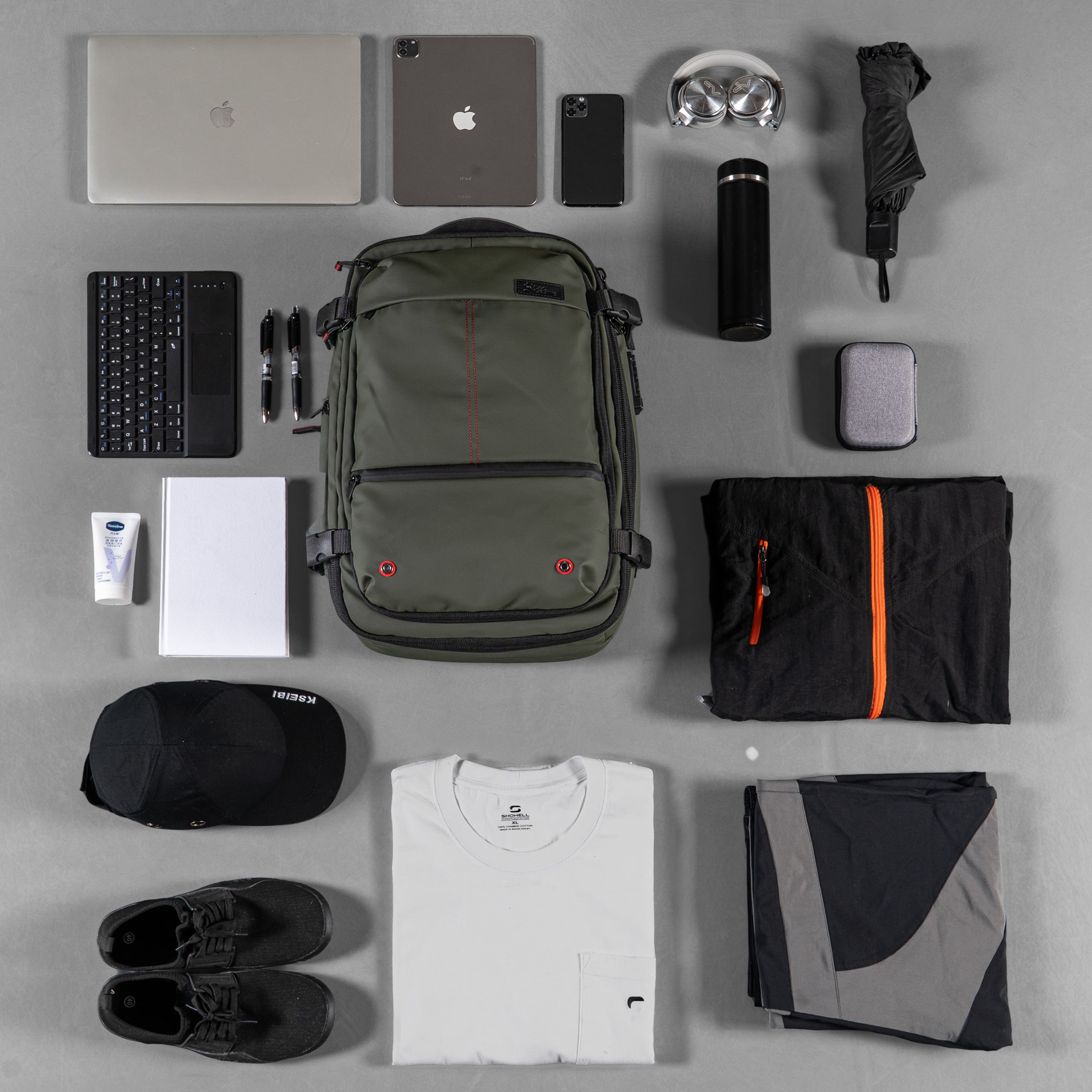 Sac à dos cabine à compression sous vide - 36-55L