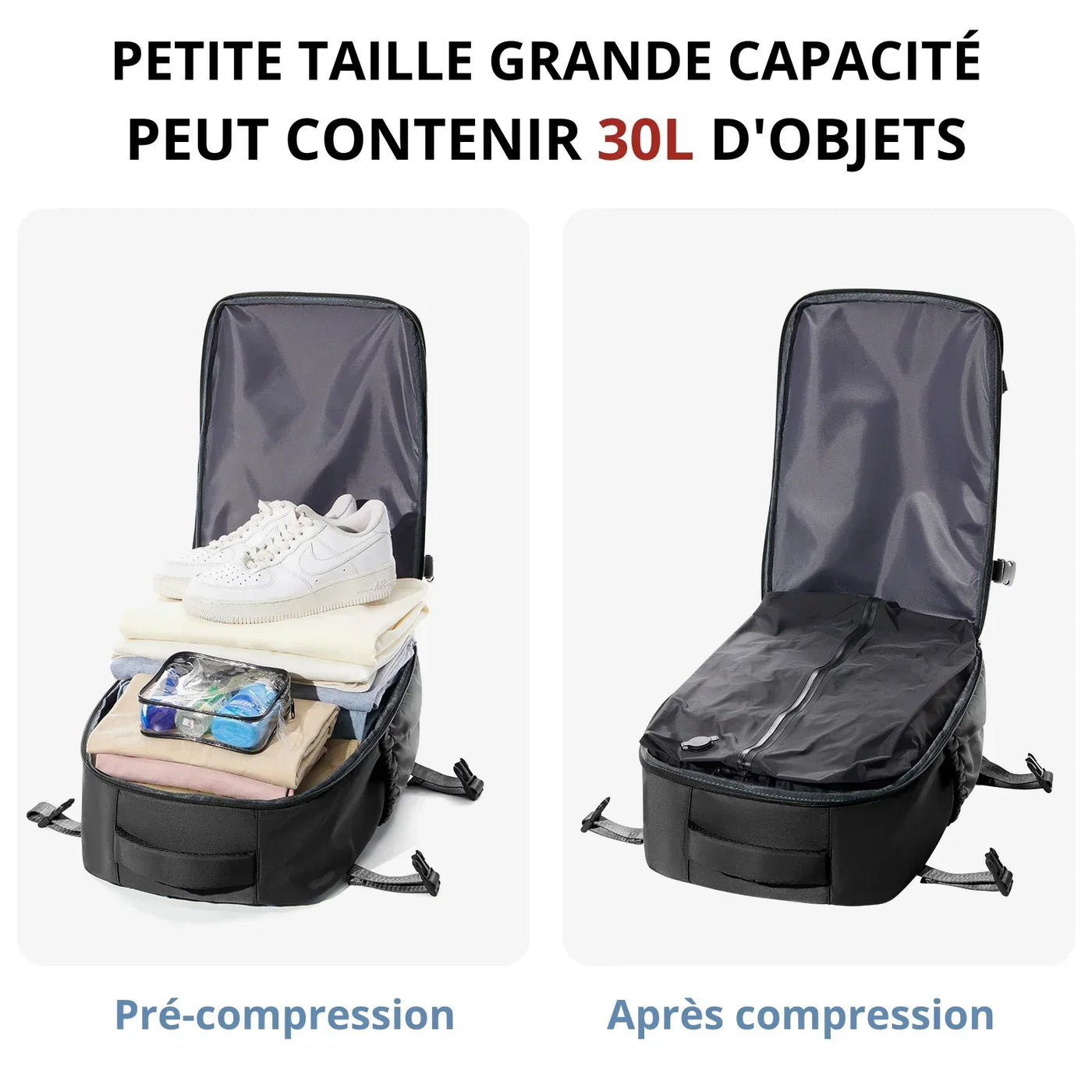 Anjing Lot De 8 Organisateur Valise Sac De Rangement Compressible Organisateur De Voyage