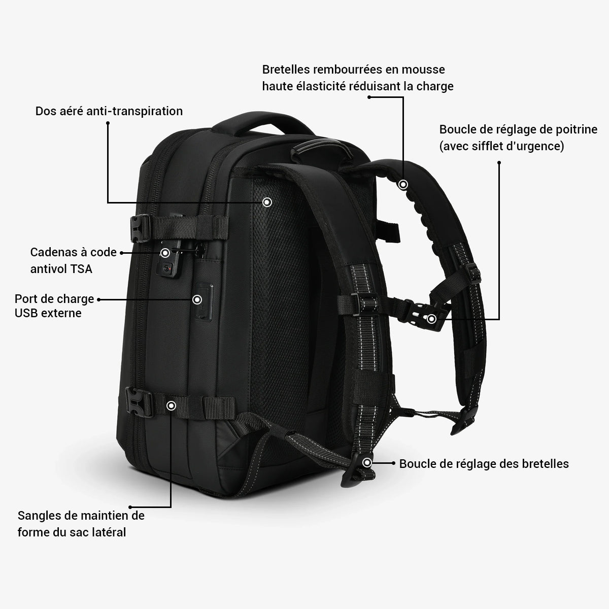 Free (sous le siège) - 48L