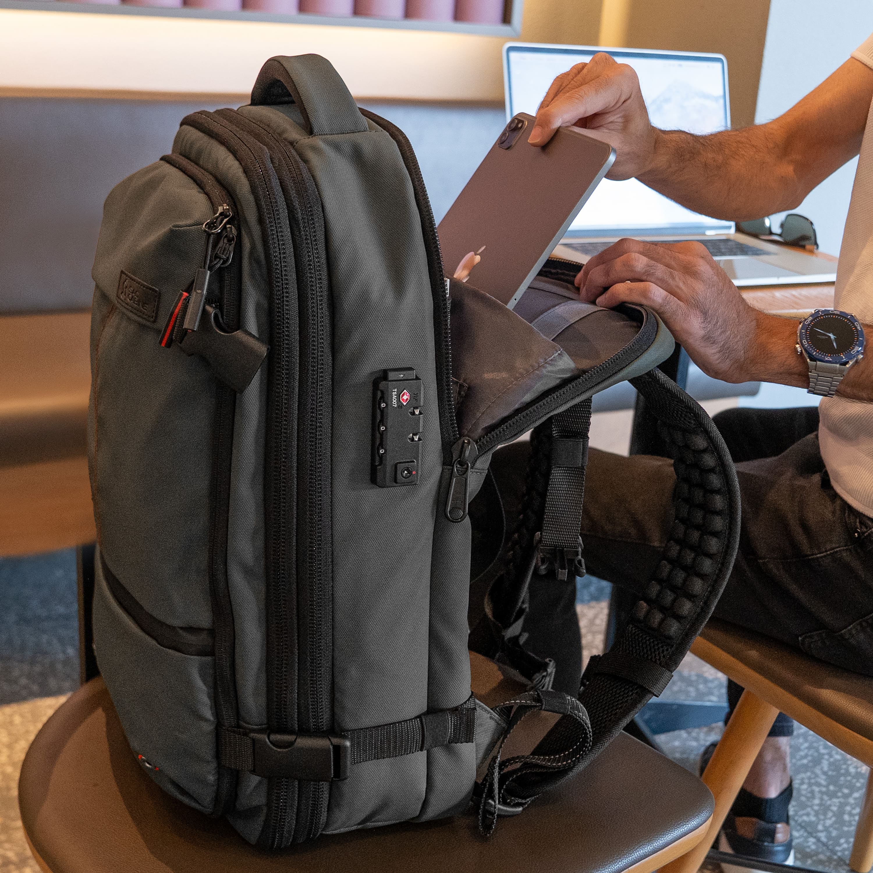 Sac à dos cabine à compression sous vide - 36-55L