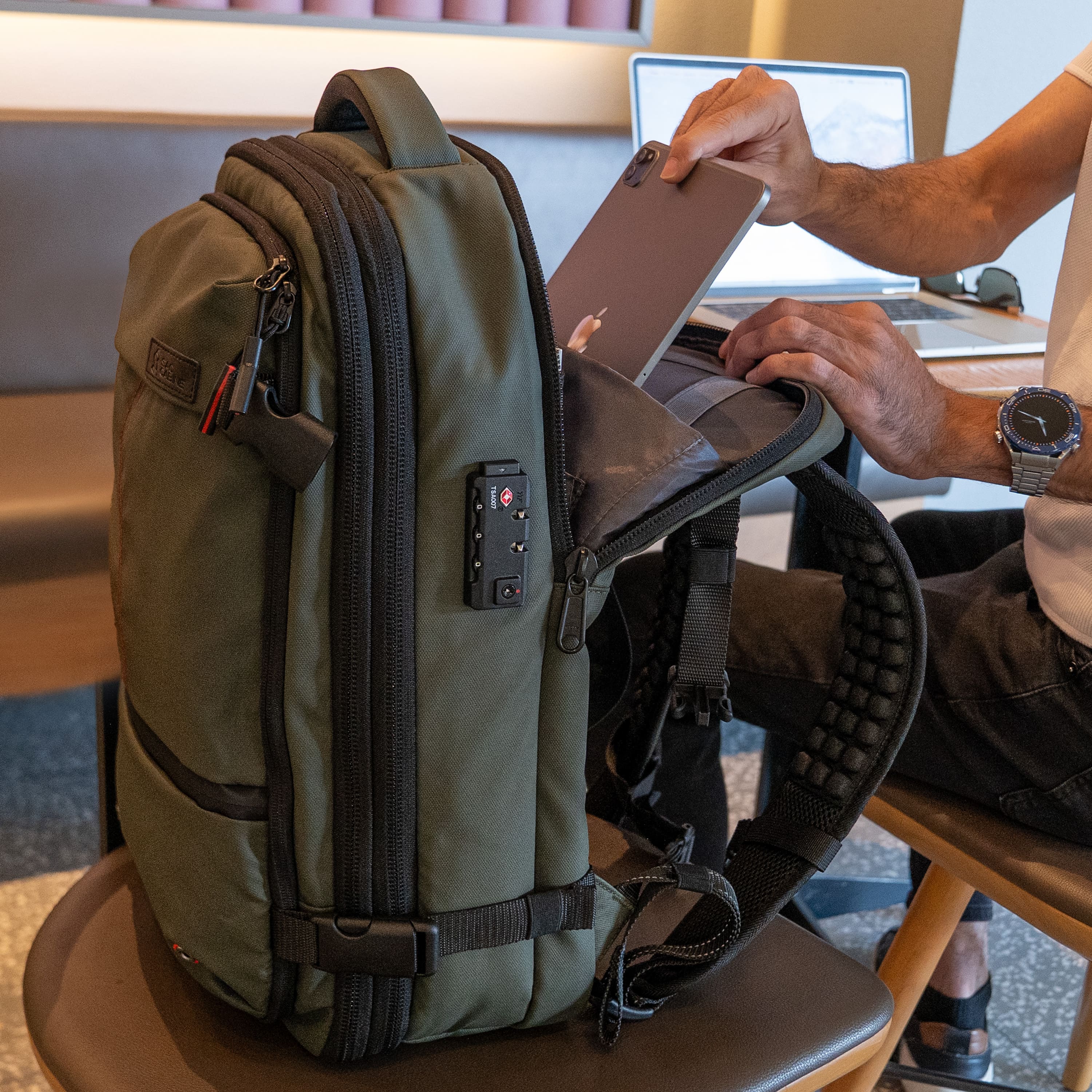 Sac à dos cabine à compression sous vide - 36-55L