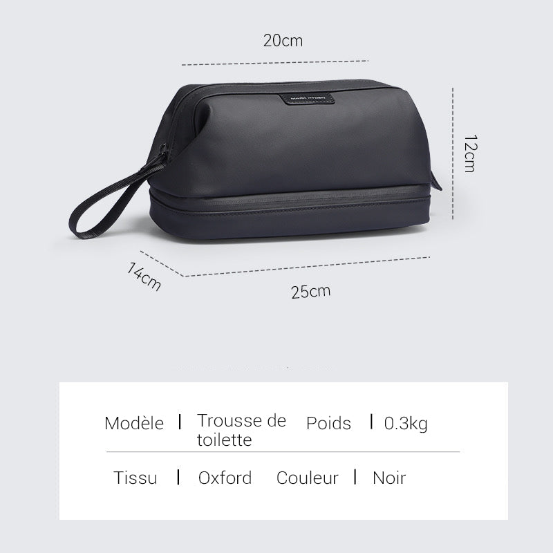 Trousse de toilette noire