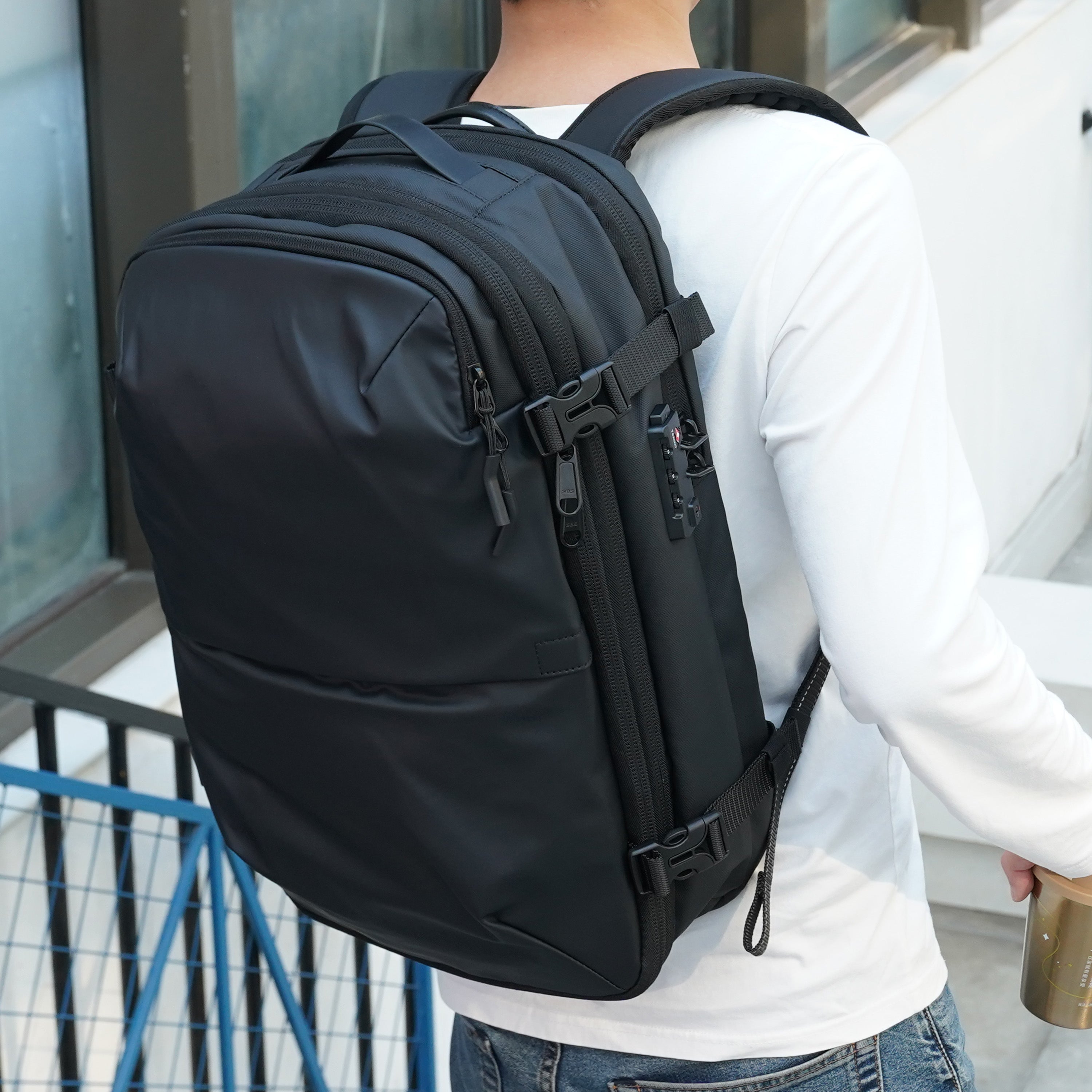 Sac à dos cabine à compression sous vide - Extensible