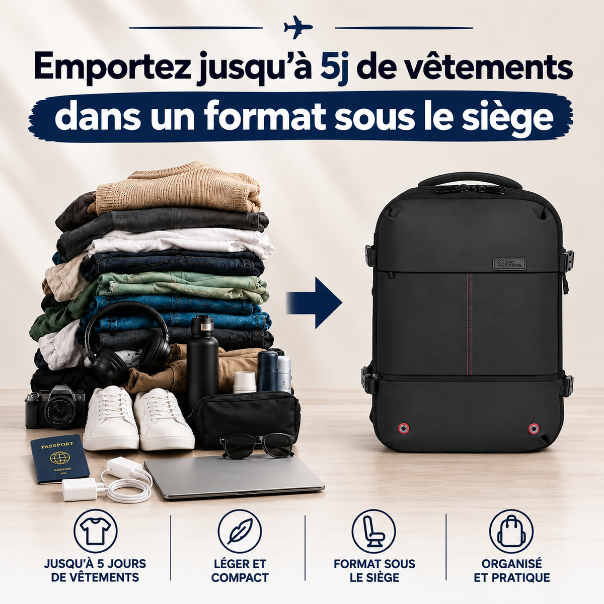 Hybrid (Sous le siège) - 48L