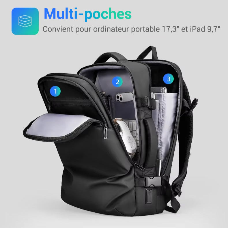 Sac a Dos Compatible Cabine Avion