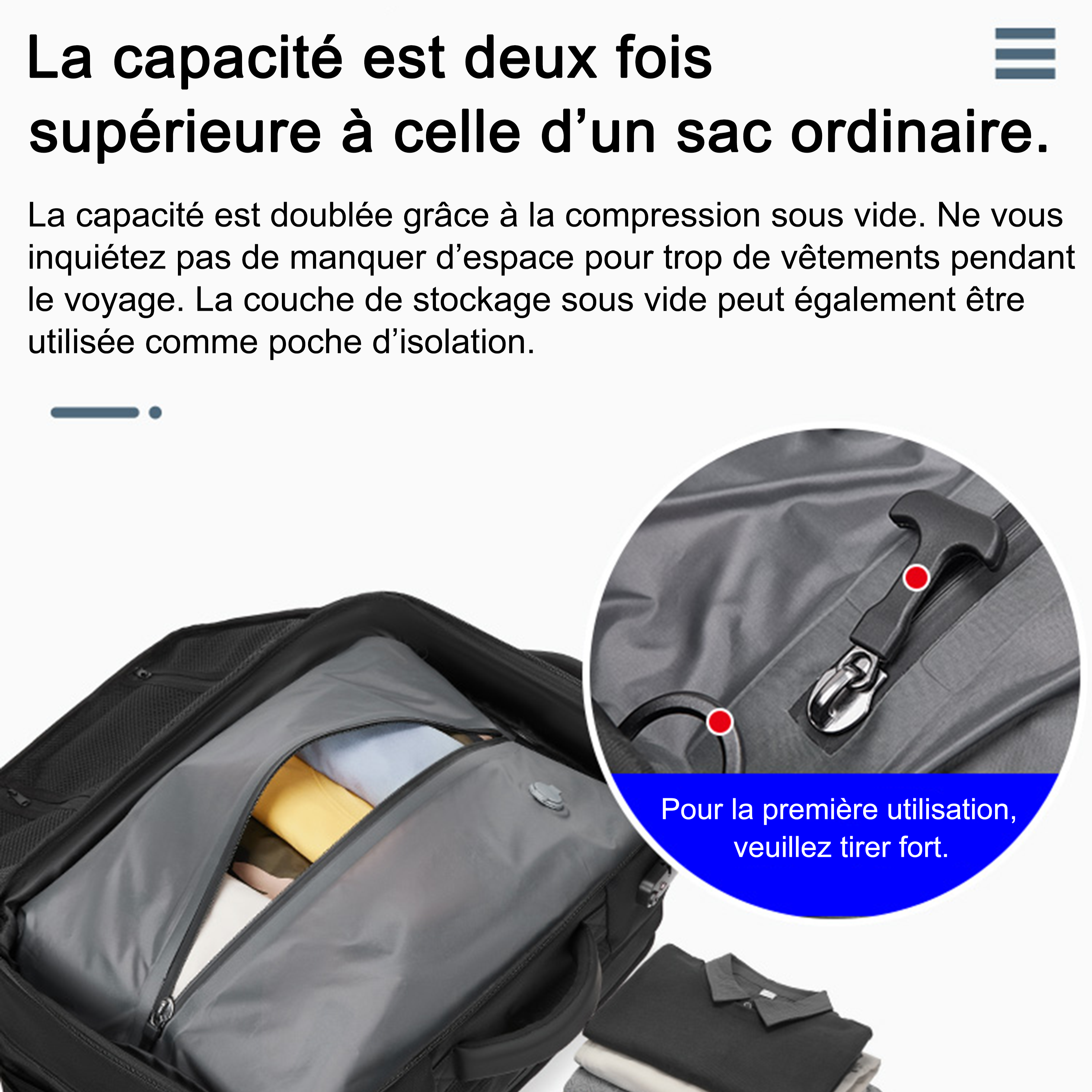 Sac a Dos Voyage Cabine