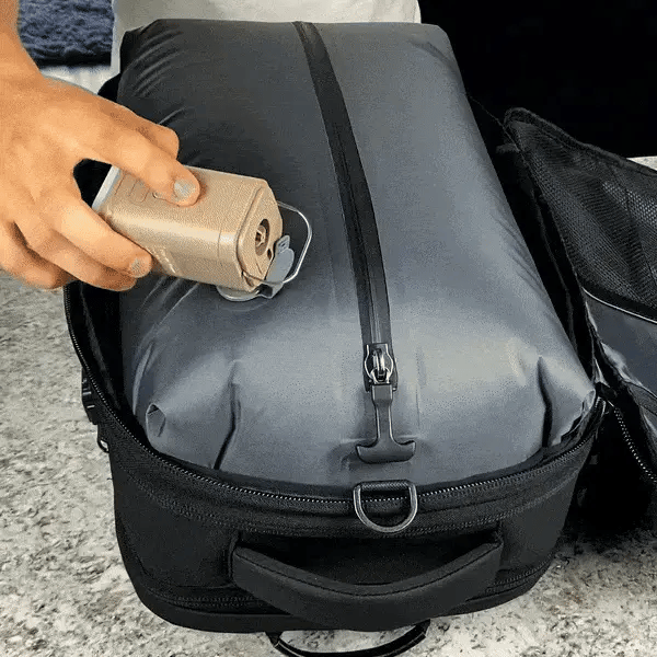 Sac a Dos Compression Sous Vide